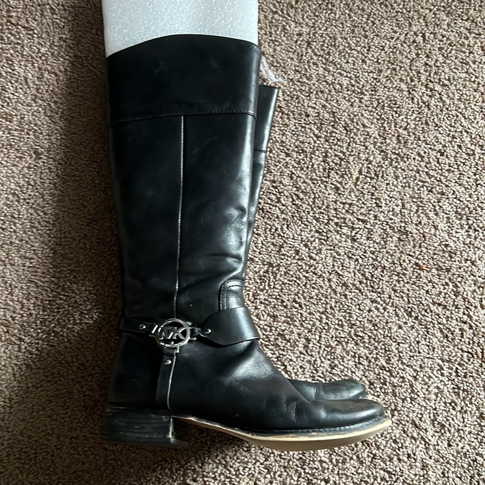 Michael Kors Leather womens boots size 10